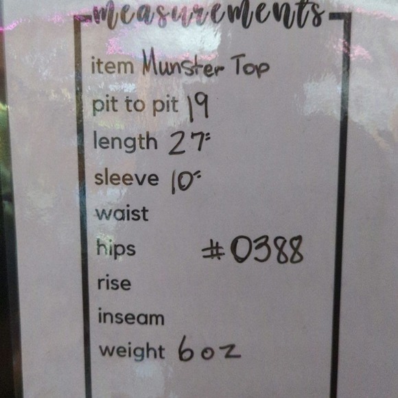 Pel‎ Industries Top Raglan Sleeve Burn Out Munster Mustangs Woman's Size Large - Picture 11 of 11